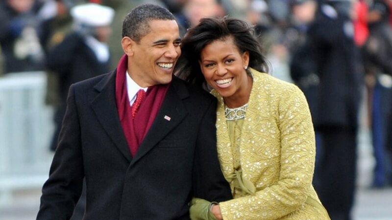 Barack and michel always got their back wife