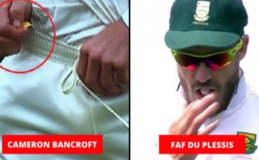 Ball tampering incidents