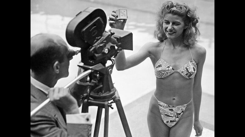 The First Public Appearance In Bikini