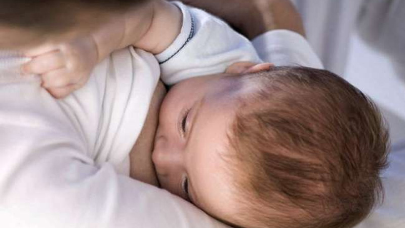 Air Hostess Breastfeeds Passengers Child