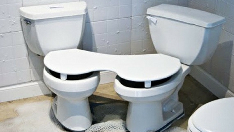 Couple Toilet