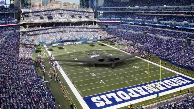 B-2 Bomber Certainly Cant Run Off At A Football Ground: Images