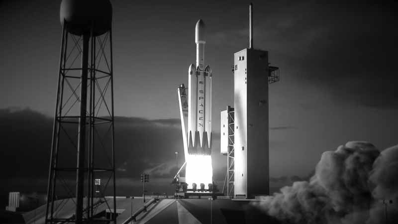 Falcon Space X Launch