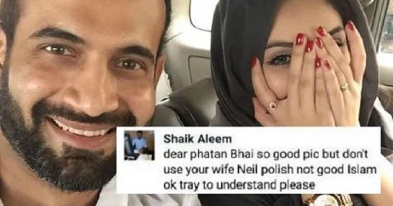 Irfan Pathan Shuts Down Internet Trolls Who Called His ...