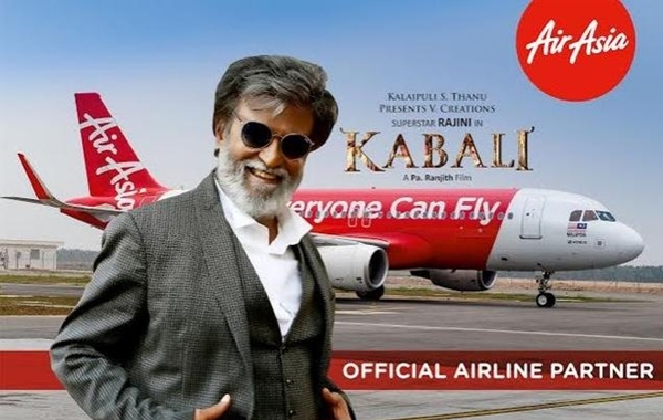 Air-Asia-to-operate-special-flights-to-Bangalore-on-Kabali-release-day