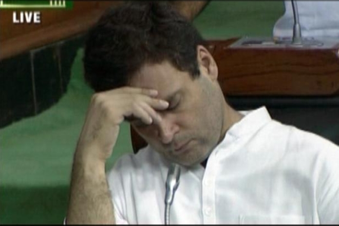 Rahul Gandhi Sleeps In Lok Sabha During Debate On Gujarat Dalit Assault