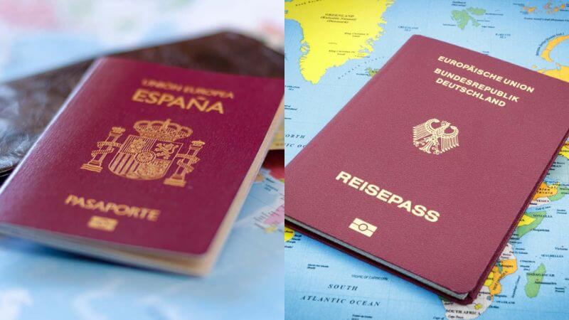 Spain Germany Passport