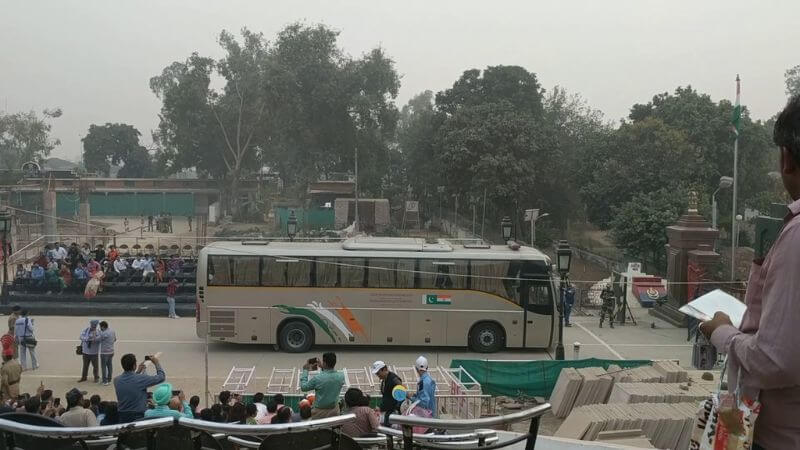 Atari Border India Pakistan Bus