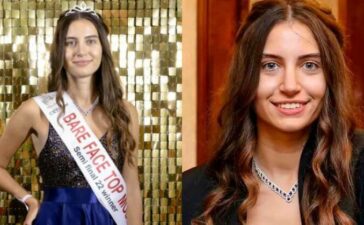 Melisa Raouf Bare Face Contestant Miss England