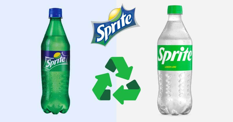 Sprite Green Bottle To Clear White