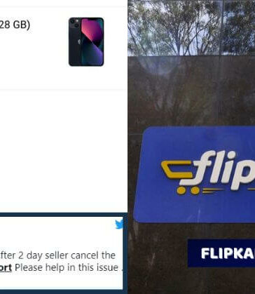 Flipkart on iPhone cancelation order