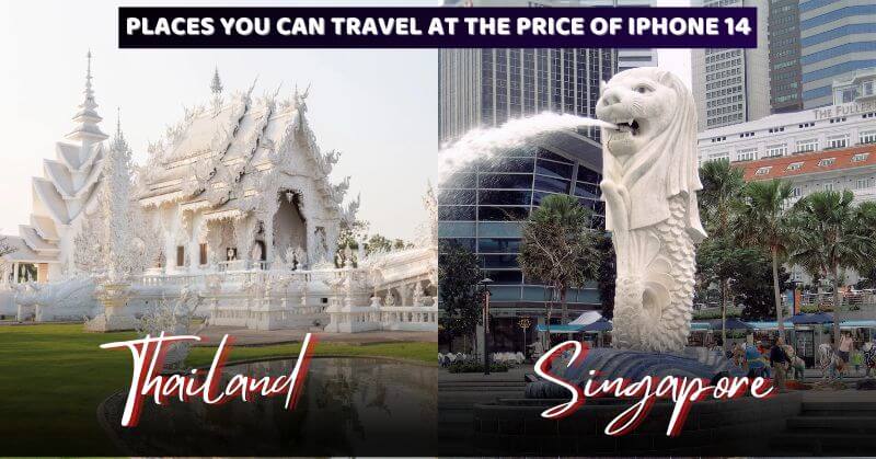 Places You Can Travel At The Price Of iPhone 14