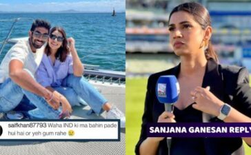 Sanjana Ganesan Sassy Reply