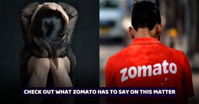 Zomato statement on delivery boy kissing a girl Pune