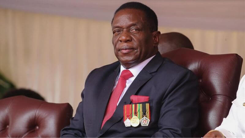 Emmerson Dambudzo Mnangagwa Zimbabwe President