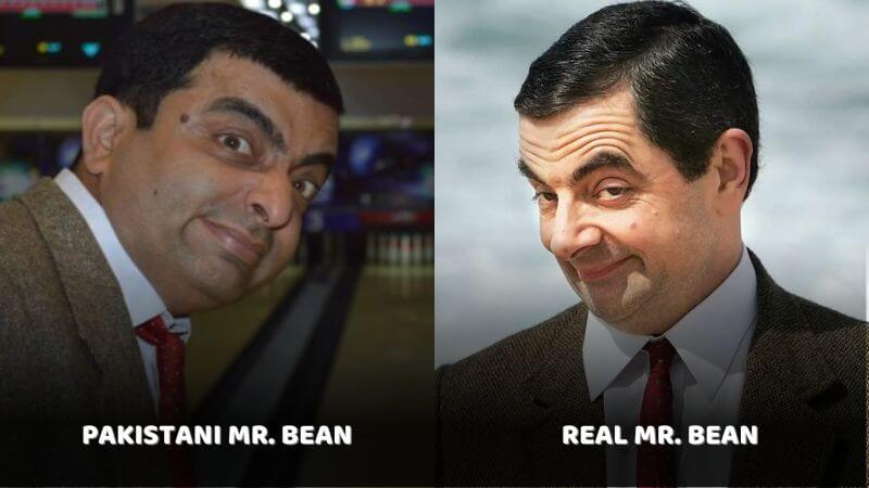 Real Mr. Bean vs Pakistan Mr Bean