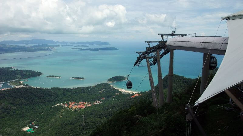Langkawi Cable car ride Malaysia