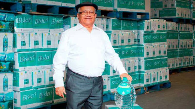 Ramesh Chauhan Bisleri Company