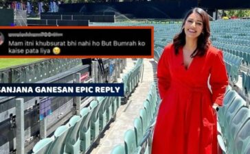 Sanjana Ganesan Epic Chappal Reply