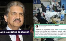 Anand Mahindra Responds on China COVID Outbreak