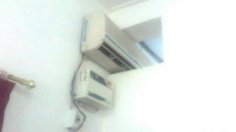 One AC, Two Rooms