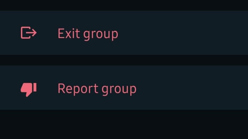 Group Exit