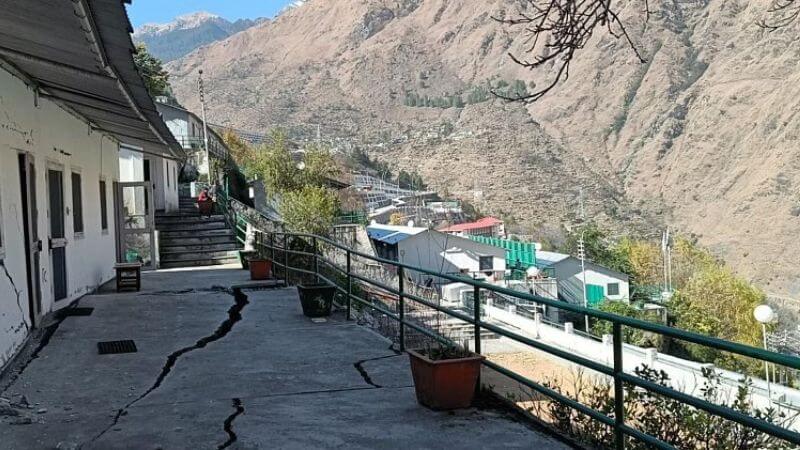 Lanslide Joshimath Uttarakhand