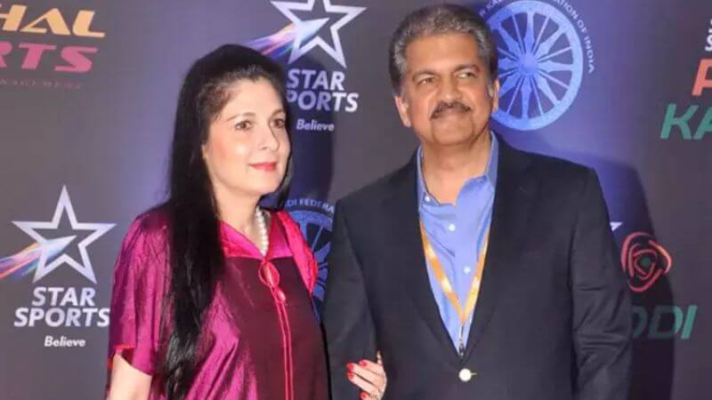 Anuradha Anand Mahindra's wife