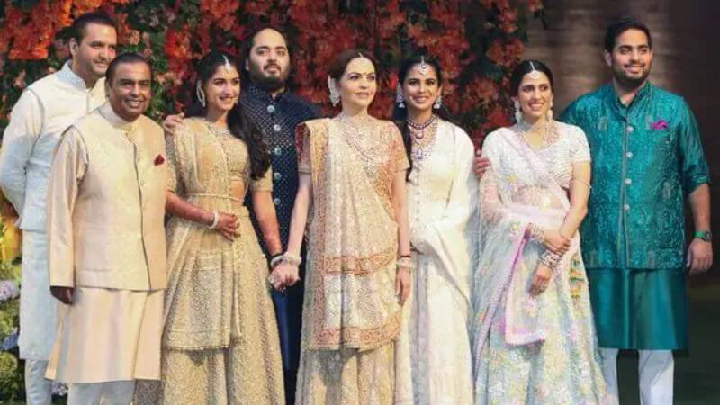 Ambani Family Photo