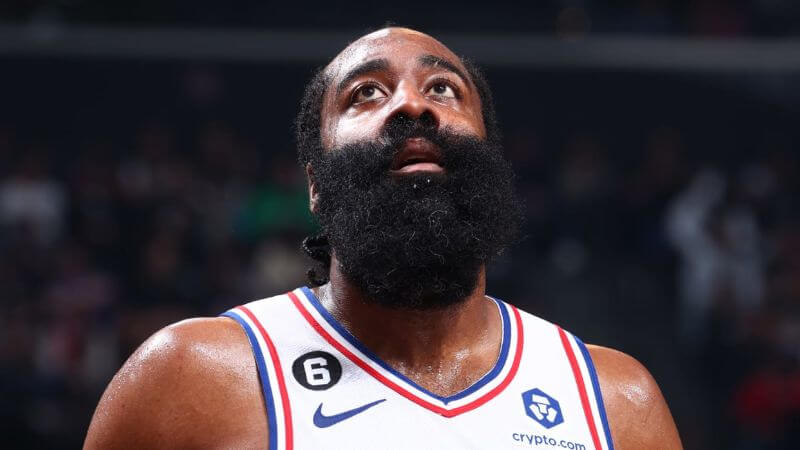 James Harden Sixers Player