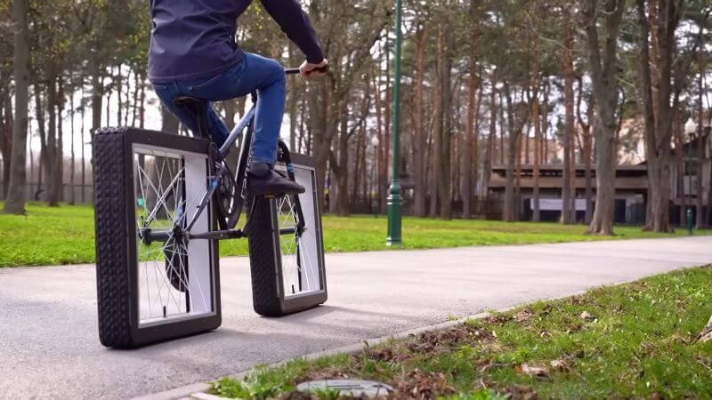 Bicycle Square Wheels