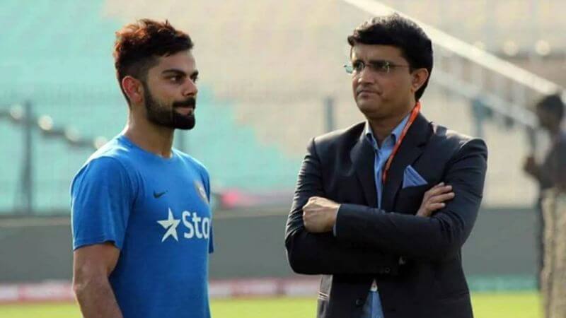 Virat Kohli Sourav Ganguly Rift