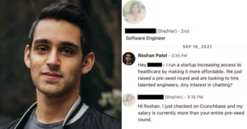 Women Engineer Brutal Reply To Roshan Patel
