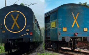 X Symbol On Train