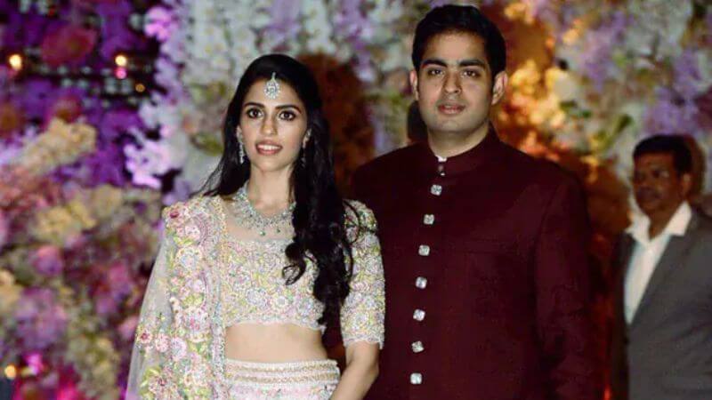 Akash Ambani And Shloka Mehta