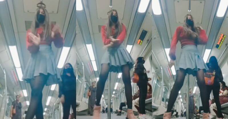 Delhi Metro Girl Dance