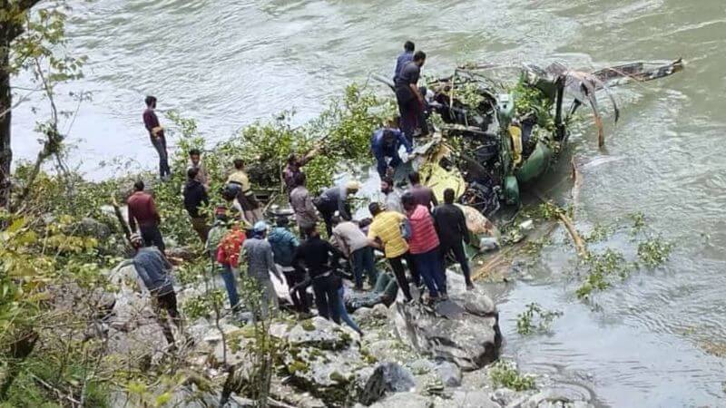 Indian Army Helicopter Crash Kishtwar