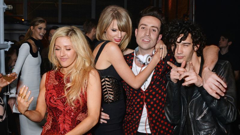 Matty Healy Taylor Swift 1975 Band