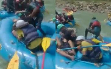 River Rafting Fight Rishikesh