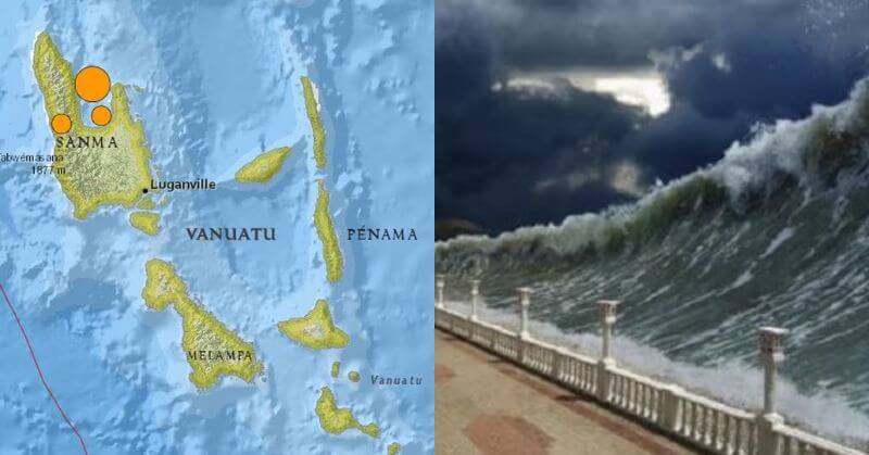 Tsunami Vanuatu Fiji