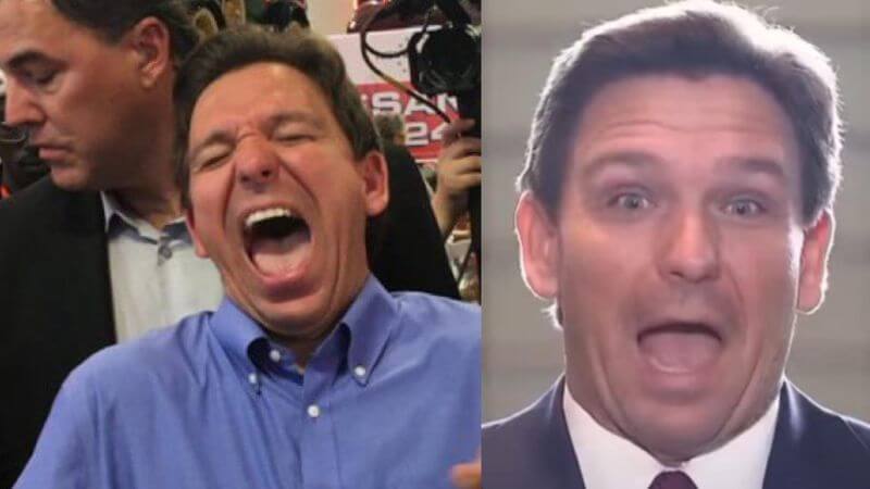 ron desantis laugh