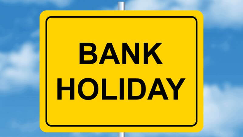 Bank holidays in July