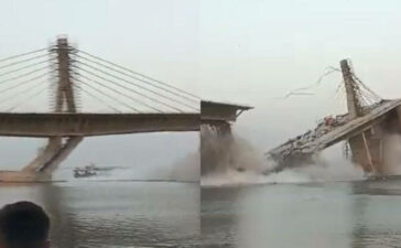 Bridge Collapses In Bhagalpur