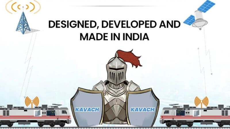 Kavach Technology In Indian Railways