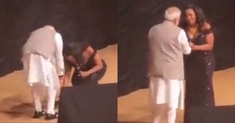 Mary Millben Narendra Modi