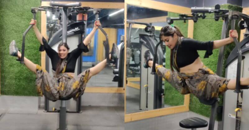 Reena Singh Saree Fitness