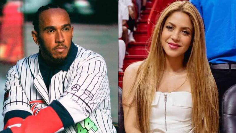Shakira Dating Lewis Hamilton
