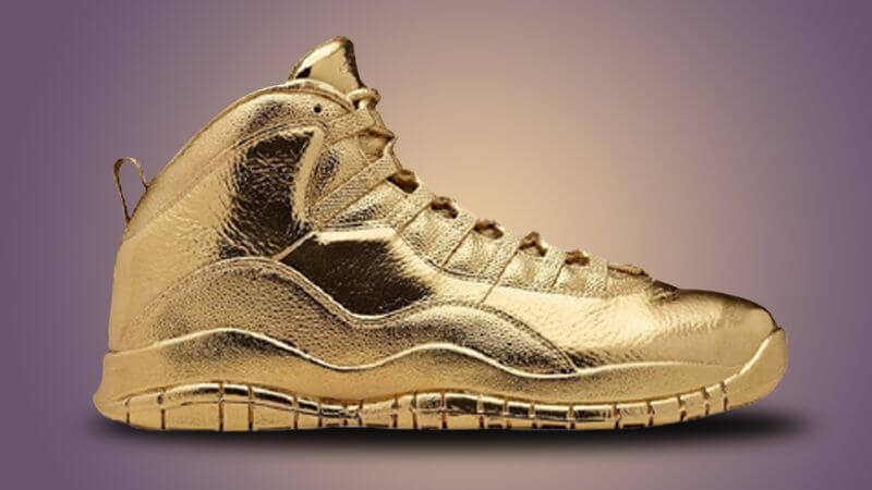Solid Gold OVO x Air Jordans Expensive Sneakers