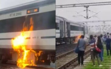 Bhopal-Delhi Vande Bharat Train Catches Fire