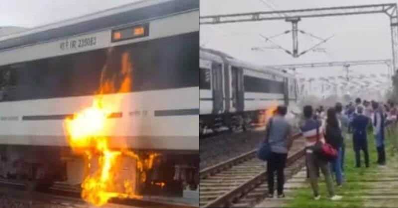 Bhopal-Delhi Vande Bharat Train Catches Fire